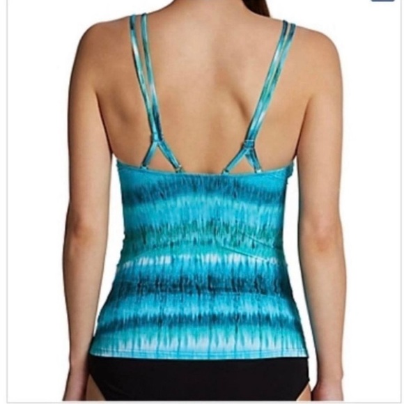 Profile By Gottex Standard Aqua Fresco Tankini Swim Top NWT - Picture 3 of 6